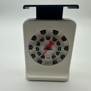 Good Cook Mechanical Kitchen Scale White Analog 18oz 500g Manual Adjustment